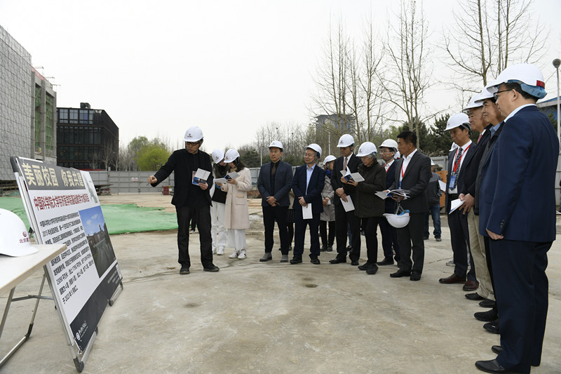 王志珍院士一行考察12博BET官方网站基